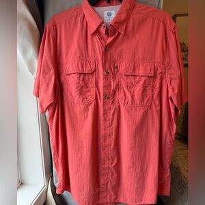 Nepallo trophy classic short sleeve coral XL